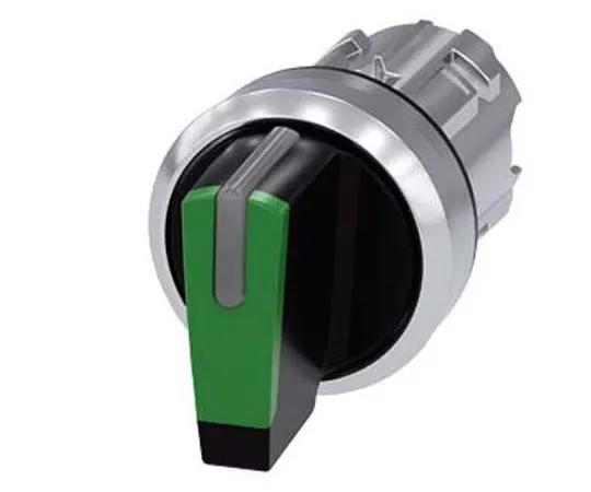 63-8437-04　Siemens SIRIUS ACT 3 Position Selector Switch Short Handle Latching　3SU1052-2BL40-0AA0