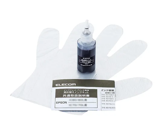 64-2319-09　［Discontinued］Refill Ink Epson ITH-BK Compatible Black (5 servings)　THE-ITHBK5