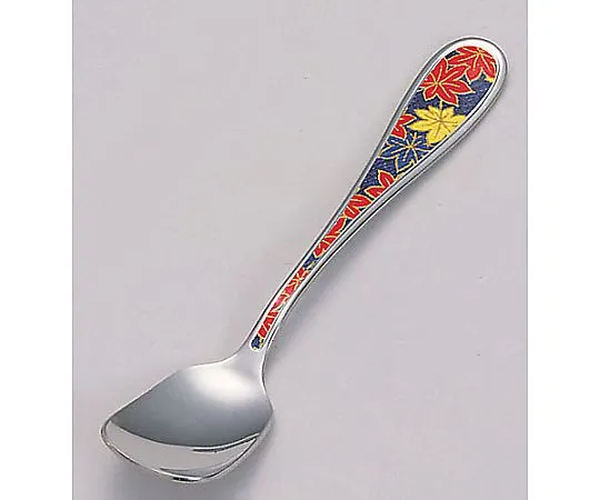 62-6721-78　［Discontinued］SA18-10 Shiki (Autumn Leaves) Kaku Ice Cream Spoon