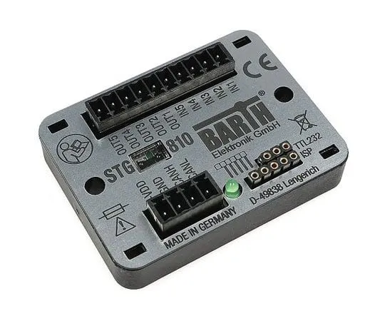 63-8412-34　BARTH STG-810 Logic Module, 7 → 32 V dc Digital, PWM, Solid State, 5 x Input, 9 x Output Without Display　0850-0810