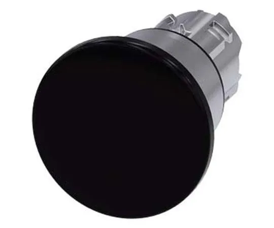 63-8436-88　Siemens SIRIUS ACT Series, Black Push Button, Latching, 22.3mm Cutout　3SU1050-1BA10-0AA0