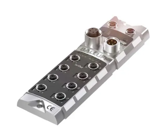 63-8418-43　BALLUFF M12 4-Pin - 8 x M12 5-Pin Female Input/Output Module for *** with Ethernet/IP Programme, High Performance　BNI EIP-508-105-Z015