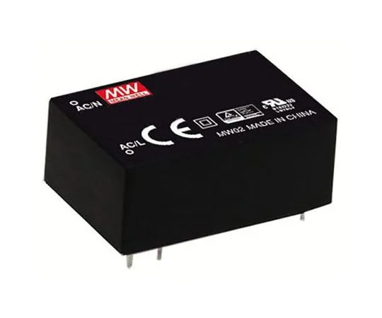 63-8449-07　Mean Well 1W 1 Output Encapsulated Switch Mode Power Supply, 200mA, 5V dc Encapsulated　IRM-01-5