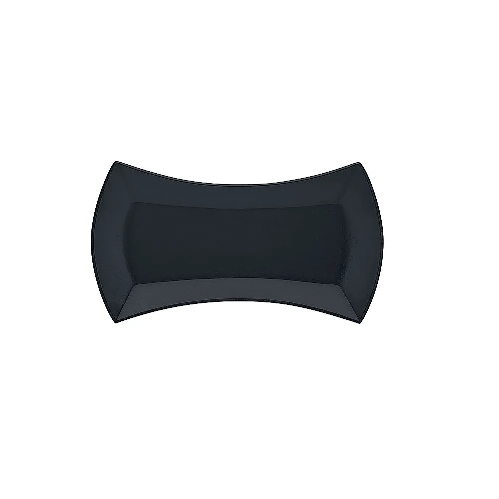 62-6672-35　［Discontinued］Event Slim Platter Black 45 (Glass)　9322695