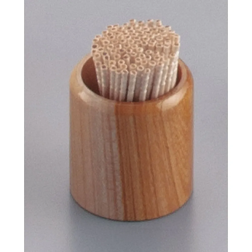 62-6758-94　［Discontinued］Wooden Round Toji Stand (Natural)　15231