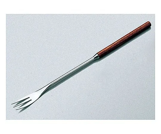 62-6736-16　［Discontinued］Wooden Handle Fondue Fork (12 Piece Set) 3 Flutes