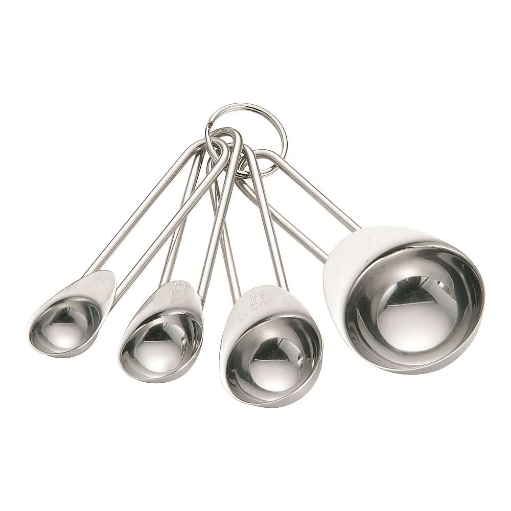 62-6466-02　［Discontinued］Kitchen Helper Measuring Spoon 4-Pack　BKI39