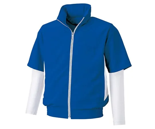 63-5377-60　［Discontinued］Half-Sleeve Jacket Compression Sleeve Royal Blue M　BK6059-53-M