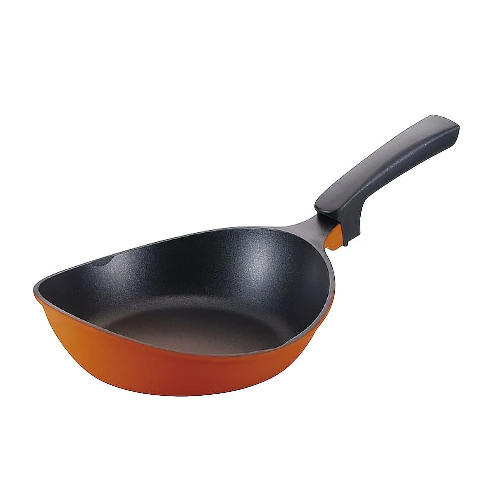 62-6357-65　［Discontinued］Raku Chin PAN 23 cm Orange