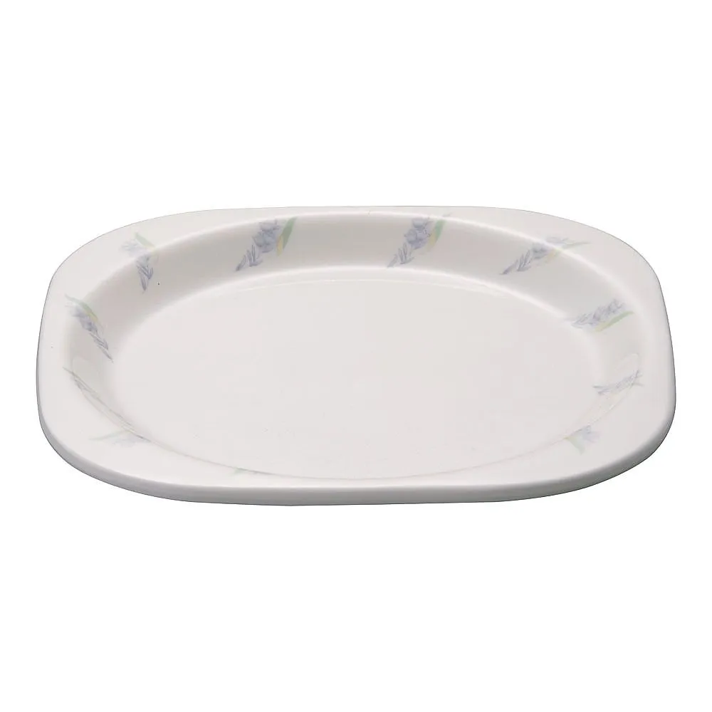 62-6851-66　［Discontinued］Melamine "Live" Square Plate　M-329-LB