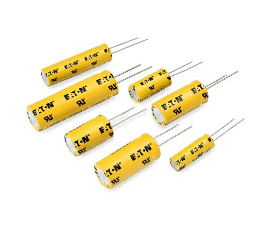 63-8420-74　Eaton 34F Supercapacitor EDLC -10 → +30% Tolerance TV Series 3V dc Through Hole　TV1245-3R0346-R