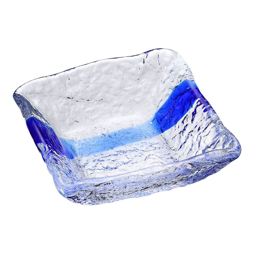 62-6845-12　［Discontinued］Glass Japanese Cuisine Kazubachi (Small)