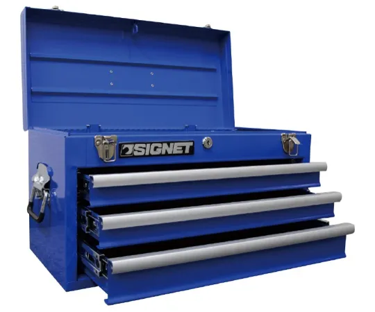 63-4161-96　［Discontinued］Toolbox 3 stages (Blue)　54330