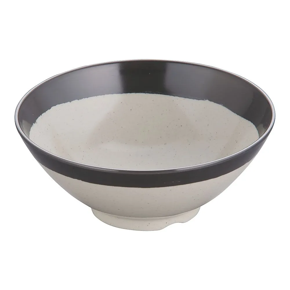 62-6848-58　［Discontinued］Melamine 'Shigaraki' rice bowl　MM-220