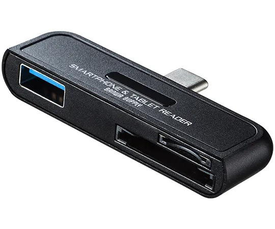 64-0900-89　［Discontinued］Android TYPE-C Card Reader　ADR-CSDUBK
