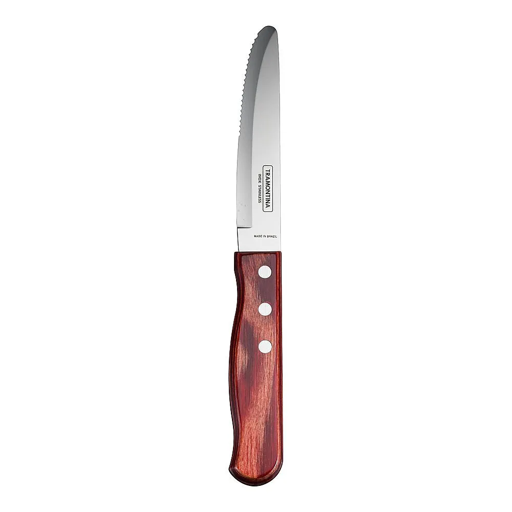 62-6733-06　［Discontinued］Tramontina Pollywood J Knife Round Red　21115075