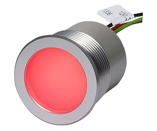 63-8356-15　Schurter Green, Red, Yellow Wall Switch, Lead Wires Termination, 5 → 28 V dc, 30.1mm Mounting Hole Size　1241.3672