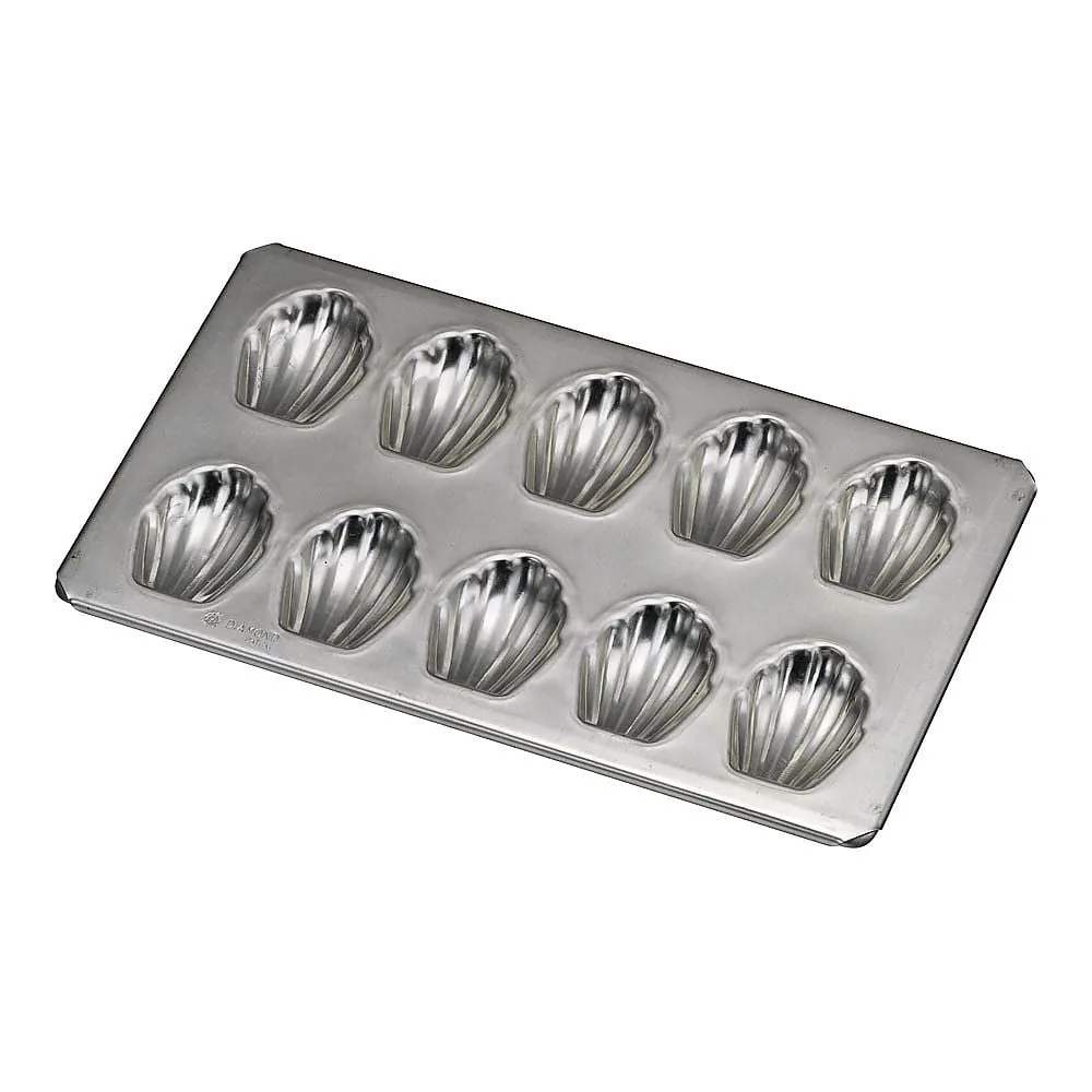 62-6571-40　［Discontinued］Tin Madeleine Shell Type 10 pcs. No. 119