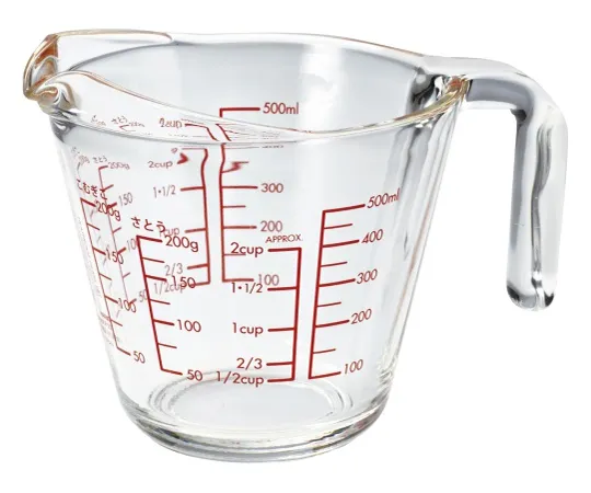 62-6465-24　［Discontinued］Hario Measuring Cup 500cc　MJP-500
