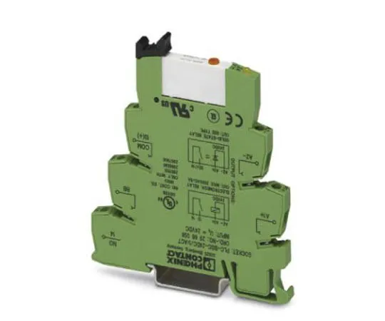 63-8411-94　Phoenix Contact PLC-RSC- 24DC/ 1/MS/ACT Series 24V dc DIN Rail Interface Relay Module, SPNO　2909661
