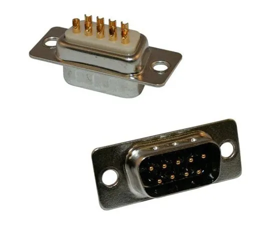 63-8431-35　Norcomp 772, SEAL-D Series Cable Mount, 9 Pin D-sub Connector Plug　772-E09-103R001