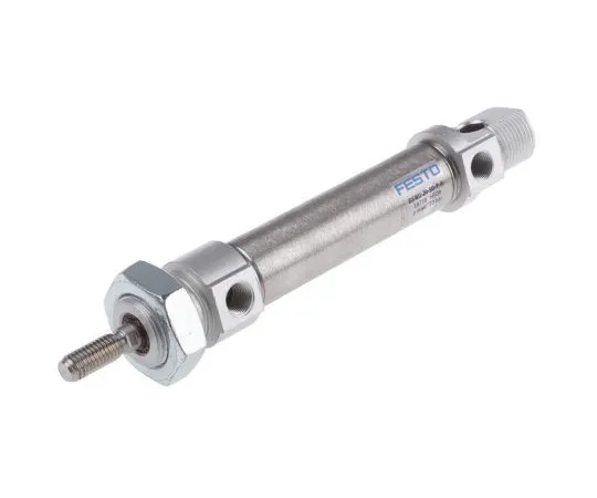 63-9693-35　Festo Pneumatic Cylinder 20mm Bore, 60mm Stroke, DSNU Series, Double Acting　DSNU-20-60-PPV-A
