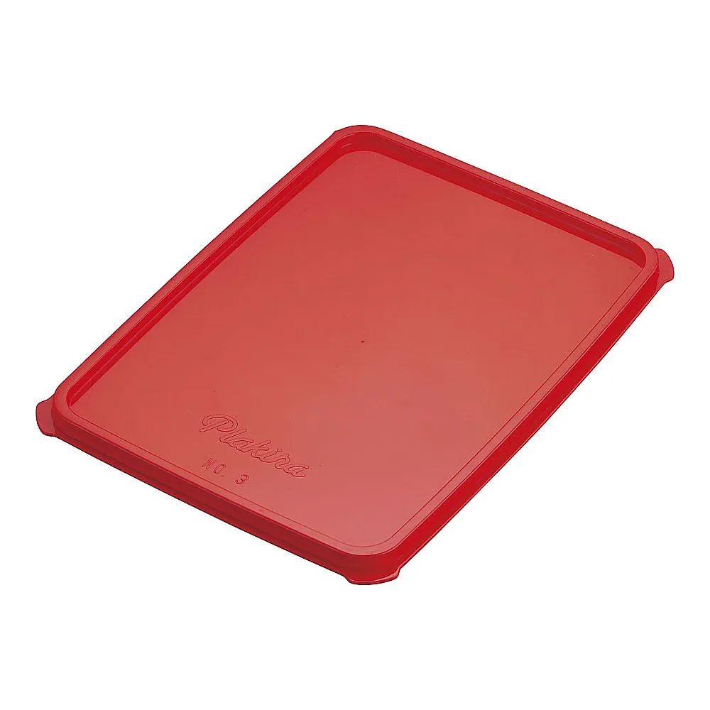 62-6390-63　［Discontinued］PE Lid Red for Plaquilla Hood Box　No.1