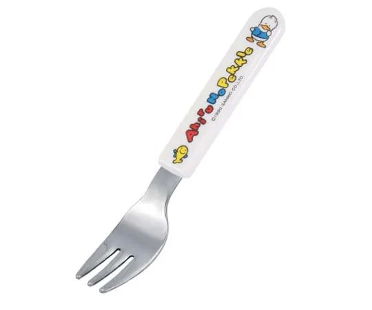 63-7181-60　［Discontinued］Melamine Children's Tableware Duck Peckle Fork MC-F1P　0382240