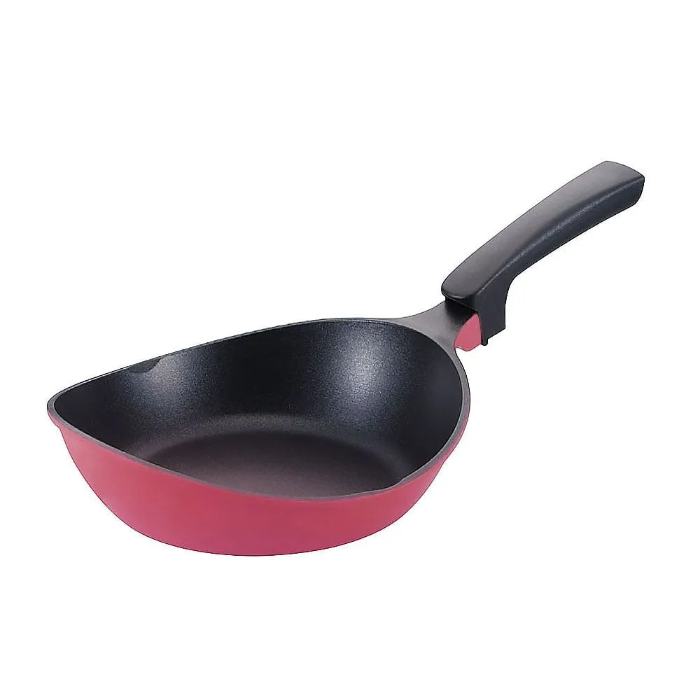 62-6357-66　［Discontinued］Raku Chin PAN 23 cm Pink
