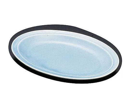 62-6846-94　［Discontinued］Pottery "Celadon" Platter 9 inches　S-27
