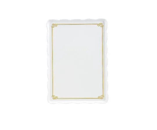 62-6580-24　［Discontinued］Wave Melamine Cake Tray (Kinarabusa)　YO-2535-G