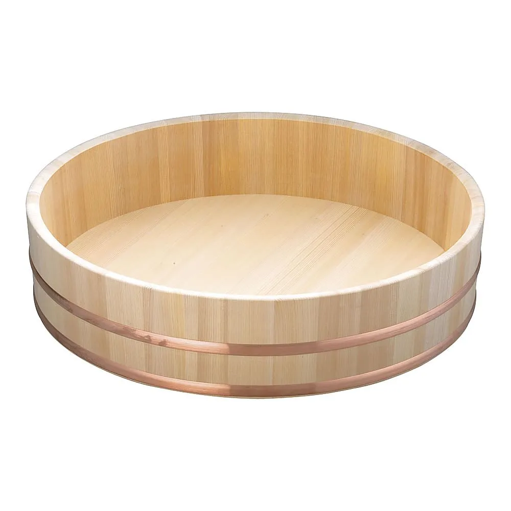 62-6471-93　［Discontinued］Wooden copper hoop (Spanish mackerel) 75 cm