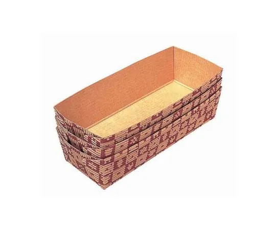 62-6577-49　［Discontinued］Paper Pound Cake Mold Set (3 Pieces) DL-0513 Small　WPU3001