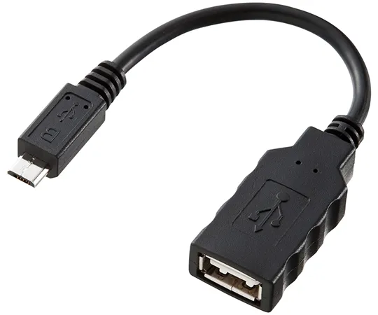 64-0868-48　［Discontinued］USB Host Conversion Adapter Cable MicroB Male - A Female　AD-USB18