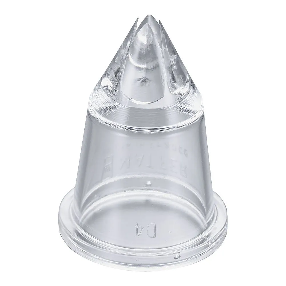 62-6551-43　［Discontinued］Polycarbonate Mouthpiece Star Dφ 35　D4166041