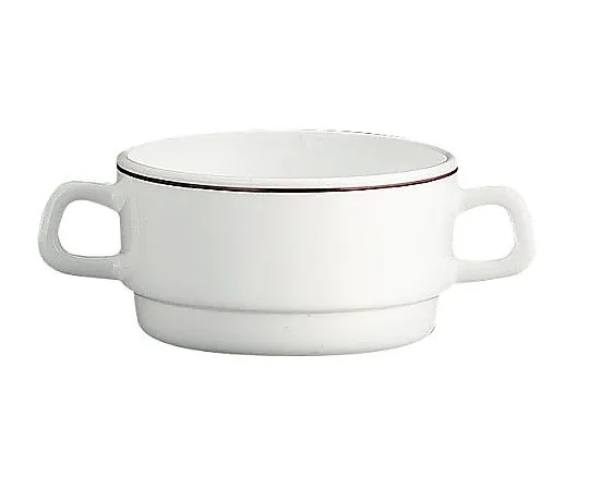 62-6833-86　［Discontinued］Restaurant Bordeaux Consomme Ball with Handle 28909 (50223)