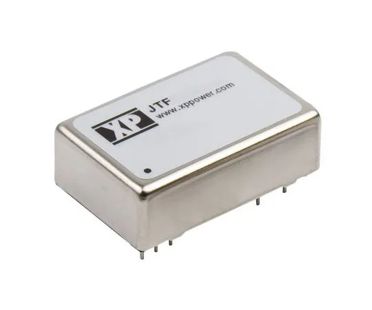 63-8368-80　XP Power JTF 15W Isolated DC-DC Converter Through Hole, Voltage in 18 → 75 V dc, Voltage out ±15V dc　JTF1548D15