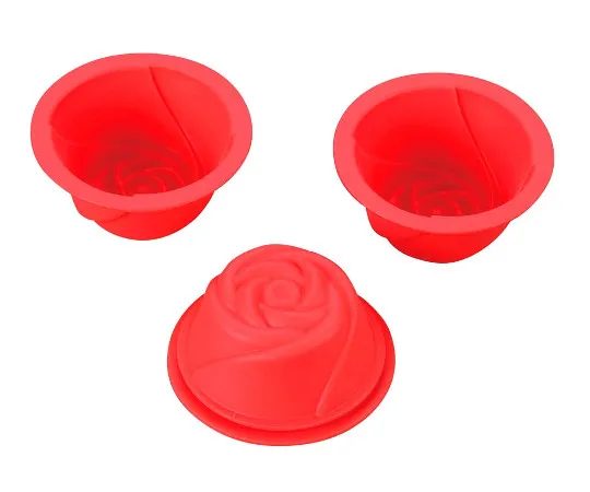 63-7145-45　［Discontinued］Silicon Petite Fool Type Rose (3 pcs) DL6242　3637821