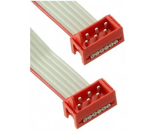 63-8376-56　TE Connectivity Micro-Match Ribbon Cable Assembly, Micro-Match MOW Plug to Micro-Match MOW Plug, 200.5mm　2205061-3