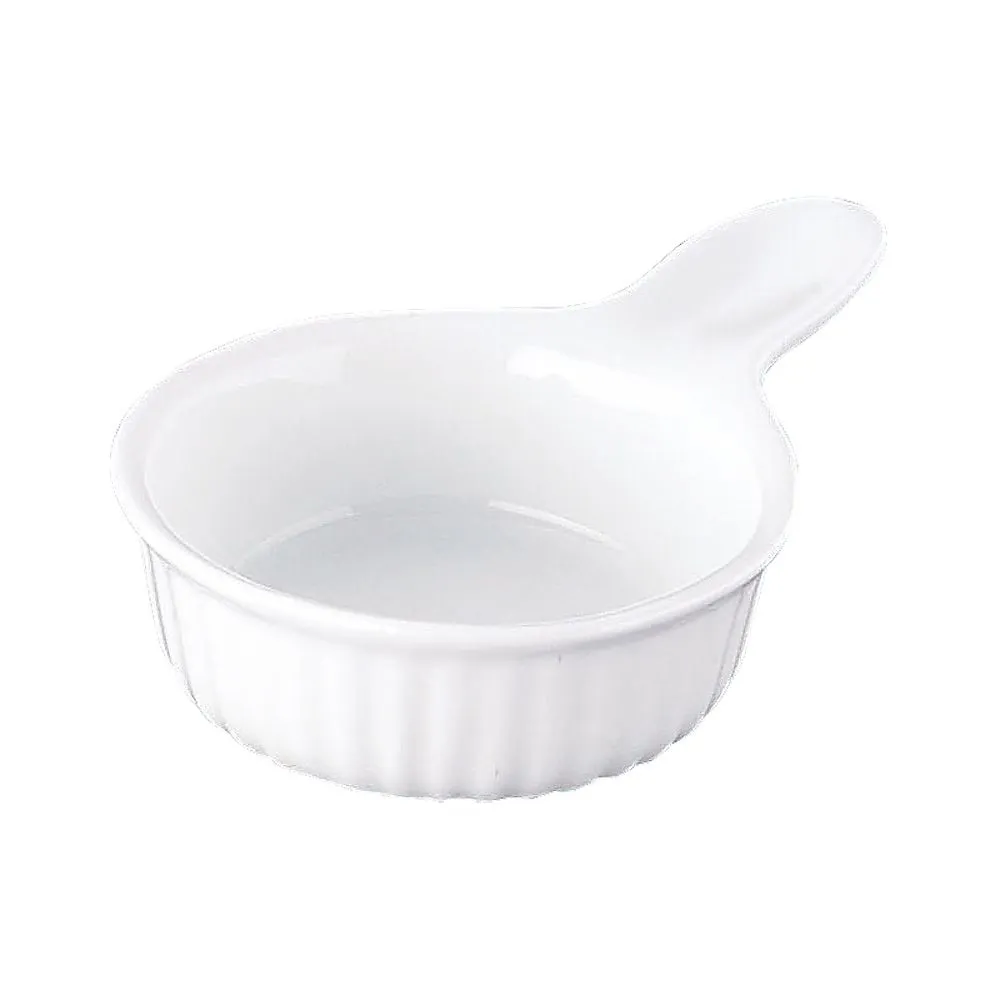 62-6821-90　［Discontinued］Heat Resistant Earthenware Souffle L (6 Pieces)