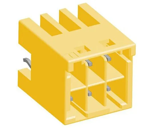 63-8377-81　TE Connectivity Grace Inertia, 6 Way, 2 Row, Vertical PCB Header　4-1971906-3