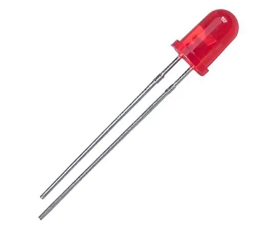 63-8398-31　2.6 V Red LED 5mm Through Hole, Lite-On LTL-307E　LTL-307E