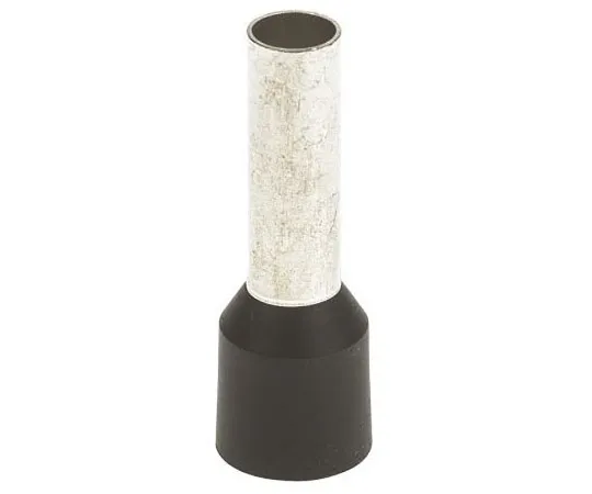 63-8360-11　JST FWE Series Insulated Crimp Bootlace Ferrule, 16mm Pin Length, 7.3mm Pin Diameter, 25mm² Wire Size, Black　FWE25-16