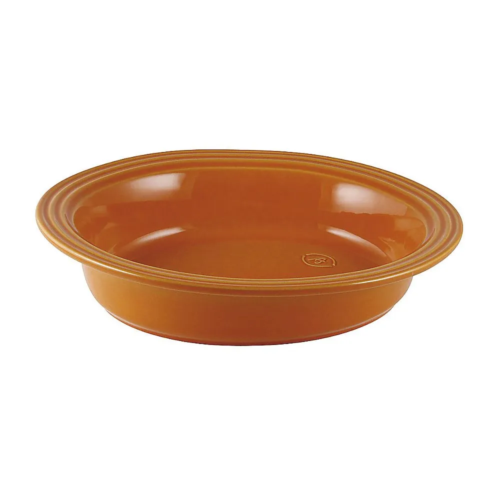 62-6823-57　［Discontinued］Oval Baking Dish 40 cm Orange