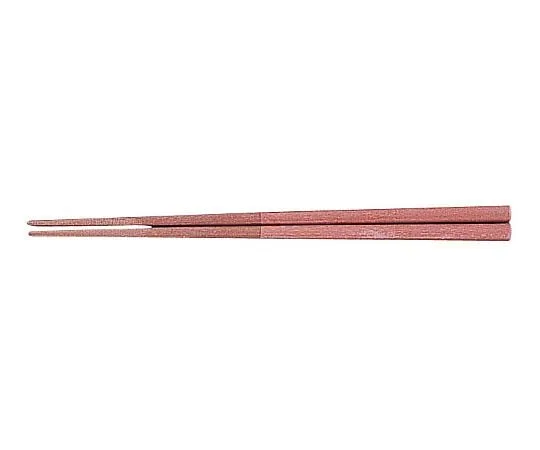 62-6726-20　［Discontinued］Super Heat-Resistant Round Wood Chopstick Tea/Greatton 19.5 cm (10 Meals)