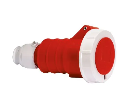 63-9689-55　Bals IP67 Red Cable Mount 3P+N+E Industrial Power Socket, Rated At 32A, 415 V　31247