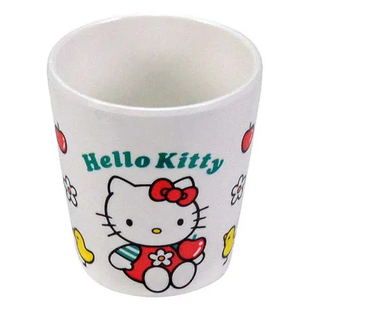 63-7201-62　［Discontinued］Melamine Children's Tableware New Kitty Tumbler MN-17NK　0382140