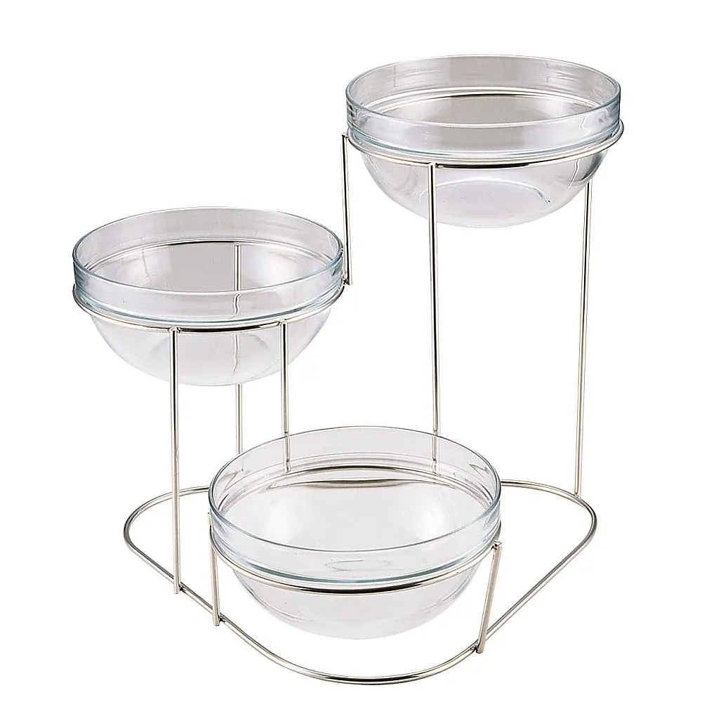 62-6670-79　［Discontinued］UK18-8 Salad Ball Stand (No Salad Ball)