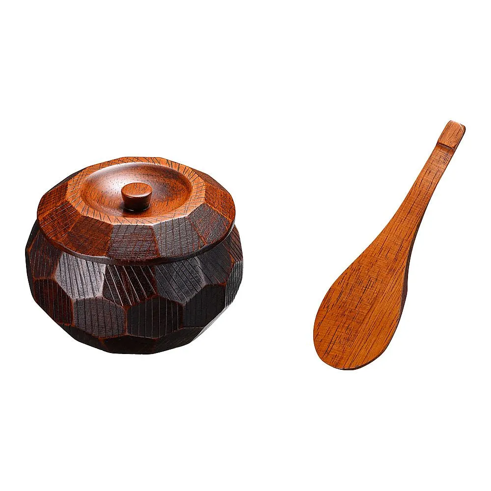62-6854-07　［Discontinued］Suri-lacquer wooden rice bowl set (with lid) medium　25892