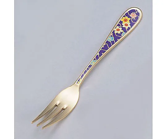 62-6721-74　［Discontinued］SA18-10 Shiki (Daffodil) Hime Fork (Gold Finish)